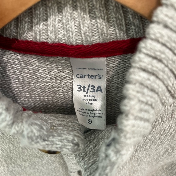 (3t) NWT - Carters toddler knit sweater - Picture 2 of 3